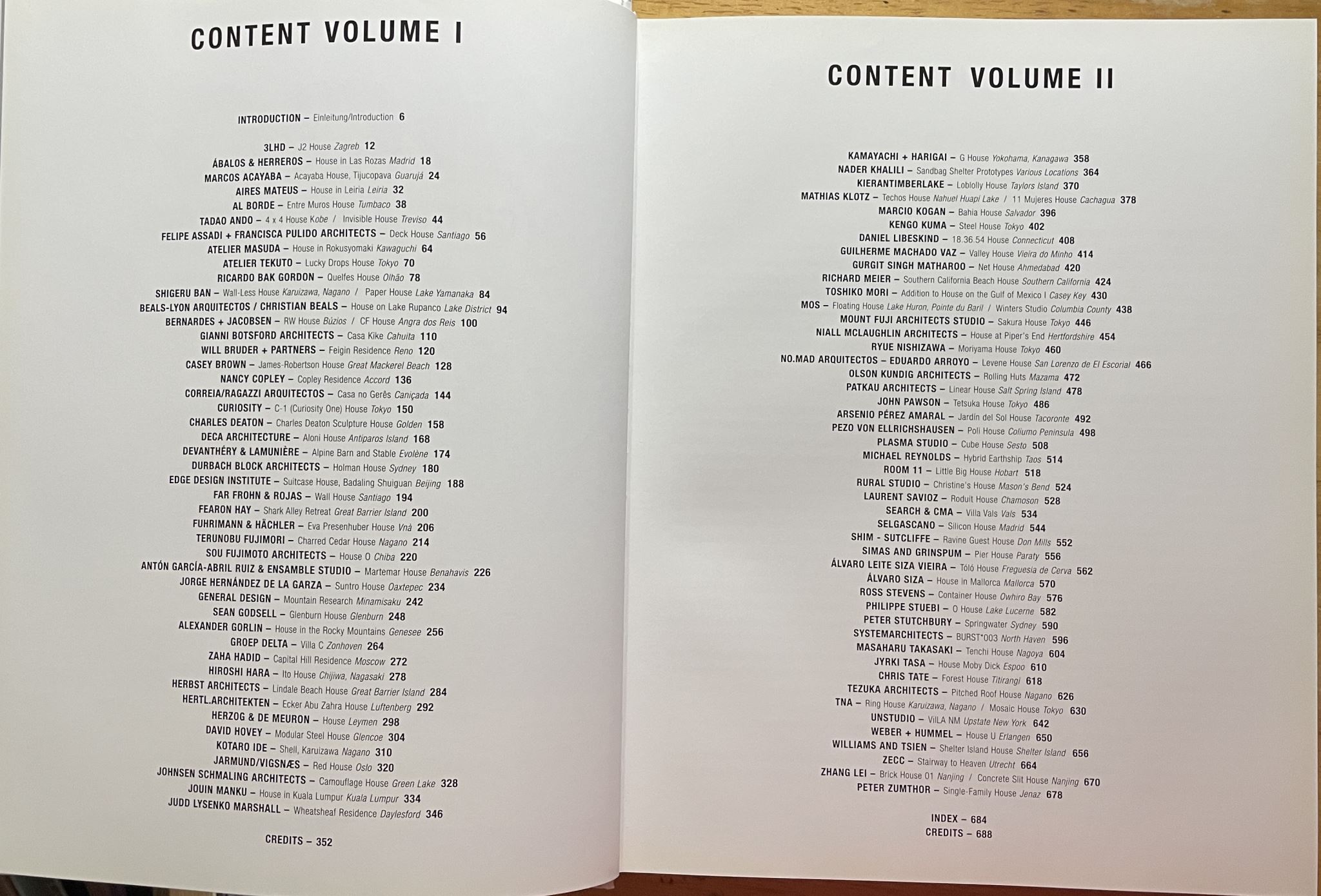 100 Contemporary Houses ハードカバー 2冊セット 英語版 100 Contemporary Houses Taschen Volume 1 and 2