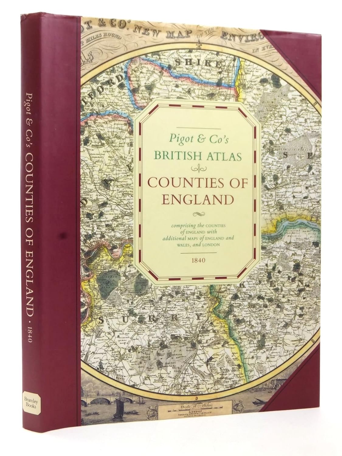 Pigot & Co's British Atlas Country of England
