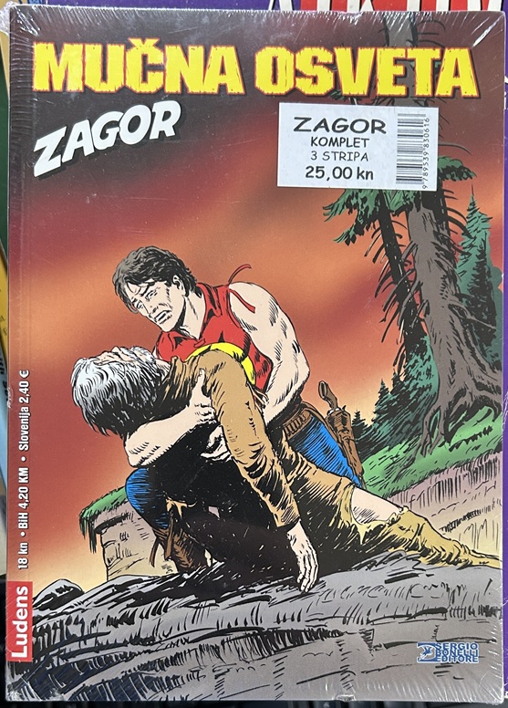 Zagor 3 comics: Armija Ludaka, Preko Granice Svijeta, Mucna Osveta